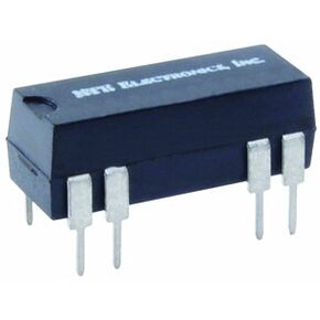 NTE Electronics R57-2D.5-12D General Purpose Dual in Line Package DC Reed Relay with Internal Clamping Diode, DPST-NO, 0.5 AMP, 12 VDC