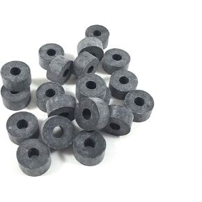 Holster Spacers - Leathercraft & Kydex Chicago Screw - Rubber Washers (20 Qty)
