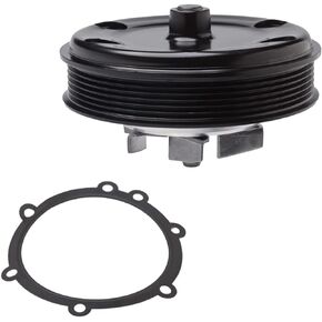 KEYOOG Engine Water Pump Kit AW6738 w/Gasket (For 5.3L/6.2L) Fit For 15-20 C-adillac Escalade /14-18 Chevy Silverado 1500/15-20 Suburban Tahoe /14-18 G-MC Sierra 1500/15-20 Yukon XL (OE# 12683012)