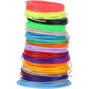 20 Colors Filament Refills 1.75mm PCL for 3D Printer Printing Pen Low Temperature
