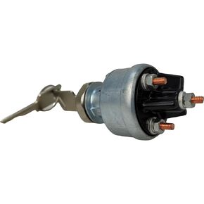 Ignition Key Switch 123196GT 123196 Compatible with Genie GTH-636 GTH-644 GTH-844 GTH-1048 GTH-1056 GTH-842