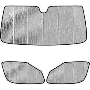 Window Shades for 2019-2024 Benz Sprinter, Windshield Sunshade and Front Side Window Shades(1 Pair) - AstraGuard