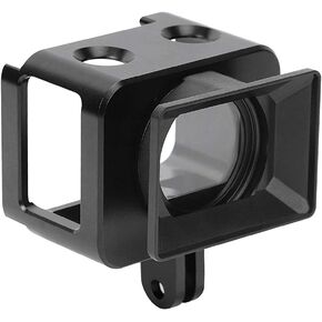 قفص كاميرا معدني M Ugast لهاتف Sony RX0 II، حافظة كاميرا الحركة 1/4 فتحة لولبية مع فلتر للأشعة فوق البنفسجية 37 مم لمدونات الفيديو، السيلفي، البث المباشر