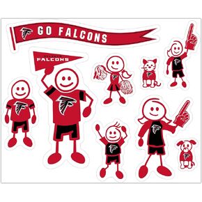 Siskiyou Sports NFL Large Family Decal Set