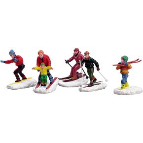 Lemax Winter Fun Figurines, Set of 5#92357