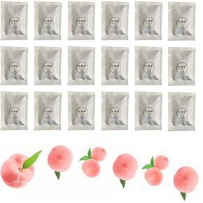 20 Pack Car Air Vent Clip Freshener Refills Solid Fragrance Replacement Pads, Long Lasting Air Freshener for Car accessories for Women Men (Peach Flavor)