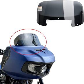 Smoke Front Windshield Baffle Wind Deflector Spoiler fit for Indian 2020-2023 Challenger Pursuit Elite Dark Horse Limited