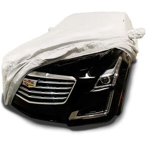 CarsCover Custom Fit 2010-2022 Cadillac CT5 and CTS Sedan Car Cover Heavy Duty Weatherproof Ultrashield Covers