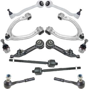 Front Suspension Kit Control Arm Ball Joint Tie Rod for Mercedes S350 S430 S500