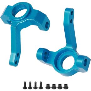 2pcs Aluminum Alloy Front Knuckle Arm for AXIAL RC Model Car SCX10 Upgrade Parts Black