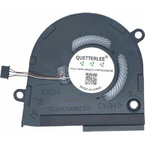 Replacement New Laptop CPU Cooling Fan for Dell Latitude 14 7400 Series 0HCYN0 0YKF1F EG50040S1-CF10-S9A NS65C12-18G24 DC28000NFSL (Not Compatible with Latitud 7400 2-in-1) DC5V Fan