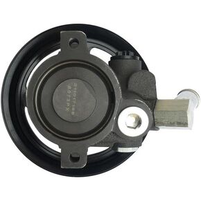 Edelmann Elite Power Steering Pump 6073PX W/Pulley/Pipe - for 2010-2008 Ford F-250 Super Duty 6.4L Diesel, 2010-2008 F-350 Super Duty, 2010-2008 F-450 Super Duty, 2010-2008 F-550 Super Duty