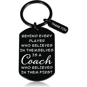VANLOVEMAC Coach Gifts Coach Appreciation Gift Baseball Coach Gift for Men Thank You Keychain Softball Soccer Basketball Wrestling Football Volleyball Team Gifts Retirement Christmas Coaches Gifts