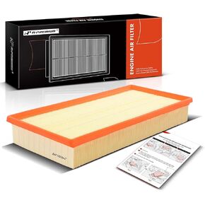 A-Premium Engine Air Filter Compatible with Audi Q7 & Land Rover Range Rover & Porsche Cayenne & Volkswagen Touareg, 2004-2018, Flexible Panel, Replace# 95511013110