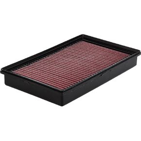 K&N Engine Air Filter: Reusable, Clean Every 75,000 Miles, Washable, Replacement Car Air Filter: Compatible with 2013-2019 Ford/Lincoln (Edge, Fusion, Galaxy, Mondeo, S-Max, Continental, MKZ), 33-5000