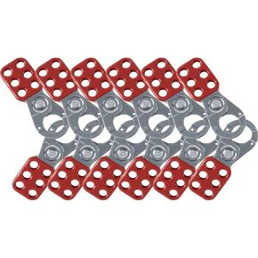 Brady - 65375 Steel Lockout Hasp with Vinyl-Coated Handle, 1" Inside Jaw Diameter (Pack of 12)