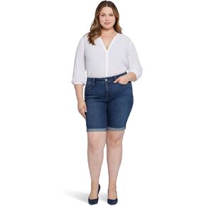 NYDJ Women's Plus Size Briella Shorts