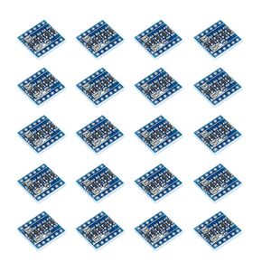 20pcs 4-Channel IIC I2C Logic Level Converter 3.3V to 5V, Bi-Directional Level Shifter Module, Signal Converters for Arduino, Compatible with 2.8V/1.8V Devices - 3.3V 5V Level Converter
