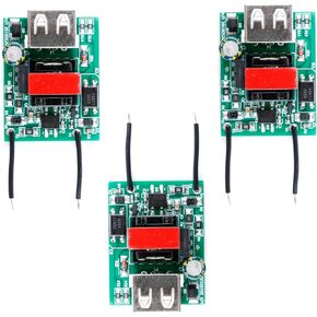3Pcs USB Buck Converter 12V-80V to 5V DC-DC Buck Module 12V 24V 36V 72V 60V 48V to 5V 1A DC Step Down Module Isolation Power Module
