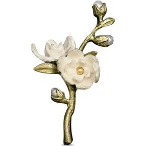 Michael Michaud Magnolia Statement Pin 5988