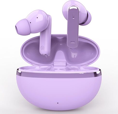 Wireless Earbuds, True Wireless Bluetooth 5.3 Earbuds with Charging Case, Stereo Bluetooth Headphones with Microphone for iPhone Android Smart Cellphones (Black) in Kuwait