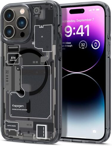 Spigen Ultra Hybrid (MagFit) Designed for iPhone 14 Pro Max Case (2022) - Zero One in Saudi Arabia