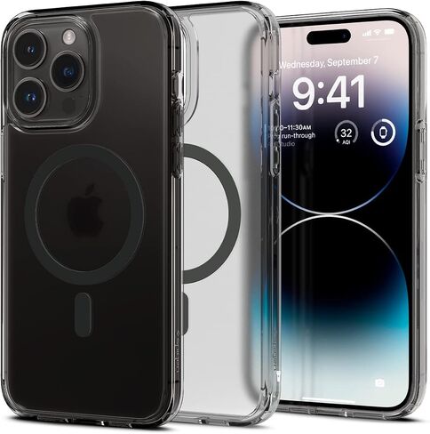 Spigen Ultra Hybrid (MagFit) Designed for iPhone 14 Pro Max Case (2022) - Zero One in Saudi Arabia