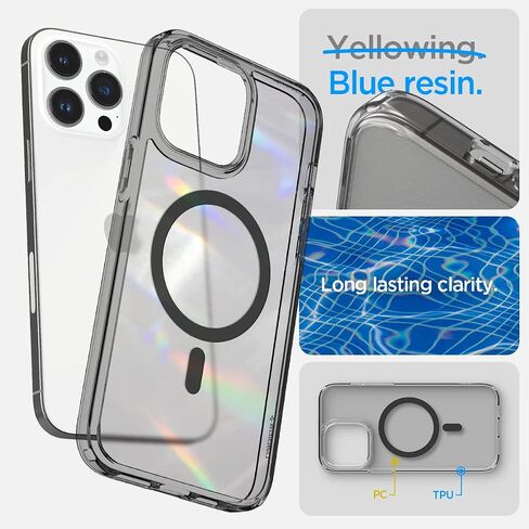 Spigen Ultra Hybrid (MagFit) Designed for iPhone 14 Pro Max Case (2022) - Zero One in Saudi Arabia
