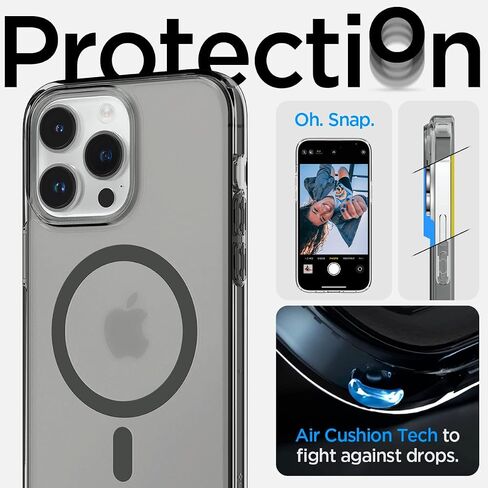 Spigen Ultra Hybrid (MagFit) Designed for iPhone 14 Pro Max Case (2022) - Zero One in Saudi Arabia