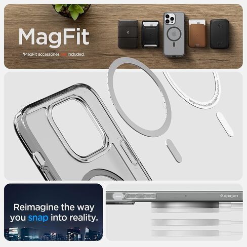 Spigen Ultra Hybrid (MagFit) Designed for iPhone 14 Pro Max Case (2022) - Zero One in Saudi Arabia