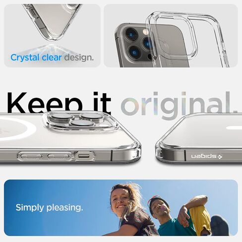 حافظة Spigen Ultra Hybrid (MagFit) مصممة لهاتف iPhone 14 Pro Max (2022) - Zero One in Saudi Arabia