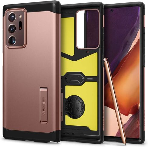 Spigen Tough Armor [Extreme Protection Tech] Designed for Samsung Galaxy Note 20 Ultra 5G Case (2020) - Black in Saudi Arabia