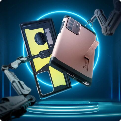 Spigen Tough Armor [Extreme Protection Tech] Designed for Samsung Galaxy Note 20 Ultra 5G Case (2020) - Black in Saudi Arabia