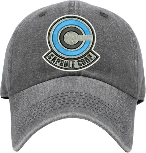 ALLNTRENDS Capsule Corp Washed Pigment Dyed Baseball Cap in Saudi Arabia