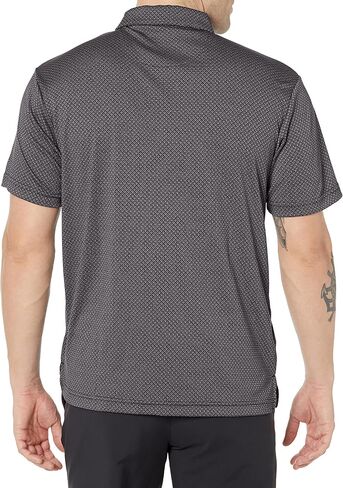 PGA TOUR Men's Ss Micro Geo Jacquard with Self Collar in Saudi Arabia