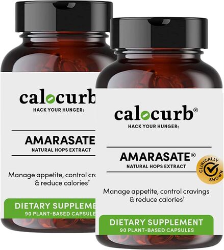 Calorie Control Supplement, 6X Natural GLP-1 Activator, 90 Count (1 Month Average Supply), Plant Based Dietary Supplement, Patented Formula, Manages Appetite, Hunger & Cravings in Saudi Arabia