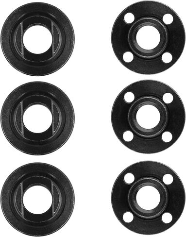 3 Set Angle Grinder Flange Nut 5/8 Inch Inner Outer Flange Lock Nut Compatible with Black & Decker Dewalt Ryobi Milwaukee Makita 224399-1 193465-4 224568-4 Parts in Saudi Arabia