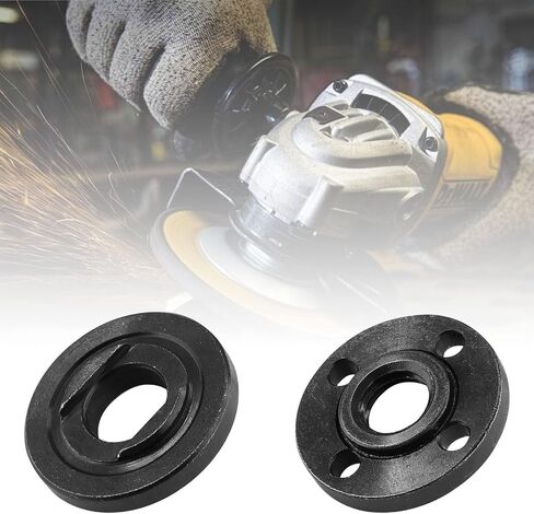 3 Set Angle Grinder Flange Nut 5/8 Inch Inner Outer Flange Lock Nut Compatible with Black & Decker Dewalt Ryobi Milwaukee Makita 224399-1 193465-4 224568-4 Parts in Saudi Arabia