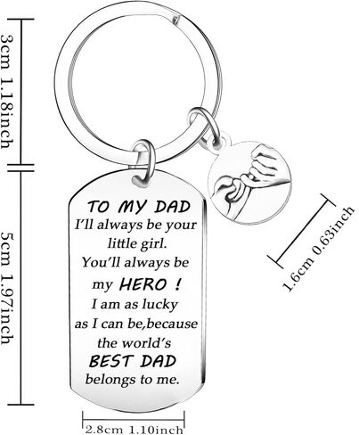 سلسلة المفاتيح الأب للأب الأب أفضل هدية للأب الأب Birthfay Keyrings نقدر الهدايا للأب الأب الأب in Kuwait