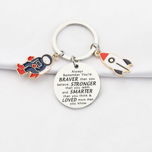 BNQL Astronaut Rocket Ship Keychain Gifts Space Lover Gifts Outer Space Gifts Astronaut Gift Keychain Spacemen Keyring in Saudi Arabia