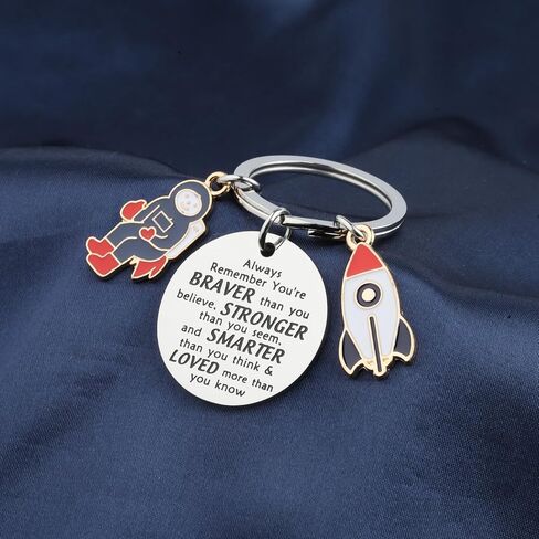 BNQL Astronaut Rocket Ship Keychain Gifts Space Lover Gifts Outer Space Gifts Astronaut Gift Keychain Spacemen Keyring in Saudi Arabia