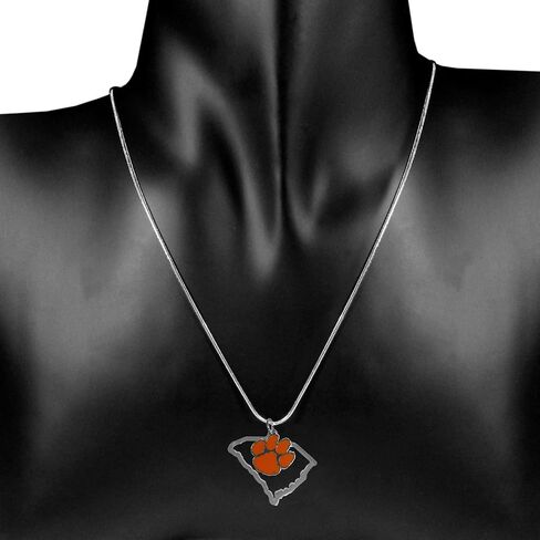 Siskiyou NCAA unisex-adult State Charm Necklace in Saudi Arabia