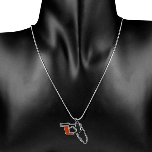 Siskiyou NCAA unisex-adult State Charm Necklace in Saudi Arabia
