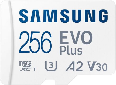 بطاقة ذاكرة Samsung EVO Plus microSDXC سعة 128 جيجابايت + محول SD، بسرعة تصل إلى 160 ميجابايت/ثانية | UHS-I، C10، U3، V10، A3، ترقية تخزين microSD للهواتف والأجهزة اللوحية وأجهزة الألعاب وكاميرات DSLR وأجهزة الكمبيوتر (MB-MC128SA/AM) in Kuwait