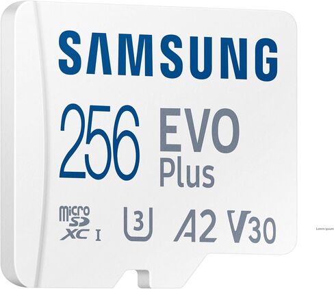 بطاقة ذاكرة Samsung EVO Plus microSDXC سعة 128 جيجابايت + محول SD، بسرعة تصل إلى 160 ميجابايت/ثانية | UHS-I، C10، U3، V10، A3، ترقية تخزين microSD للهواتف والأجهزة اللوحية وأجهزة الألعاب وكاميرات DSLR وأجهزة الكمبيوتر (MB-MC128SA/AM) in Kuwait