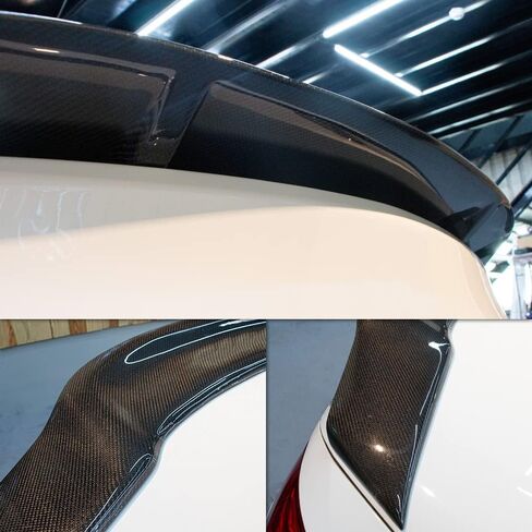 AeroBon Real Carbon Fiber Trunk Trunk متوافق مع 2015-2021 Mercedes C Class W205 Sedan (A Style) in Kuwait