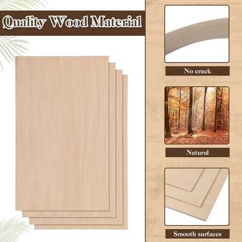 10 Sheets Balsa Wood Sheets 12 x 20 x 1/16 Inch Basswood Sheets for Crafts Plywood Sheets Unfinished Wooden Boards Rectangular Wood Planks for DIY Models Projects Drawing Laser Cutting in Saudi Arabia