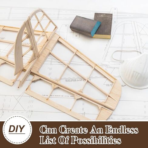 10 Sheets Balsa Wood Sheets 12 x 20 x 1/16 Inch Basswood Sheets for Crafts Plywood Sheets Unfinished Wooden Boards Rectangular Wood Planks for DIY Models Projects Drawing Laser Cutting in Saudi Arabia