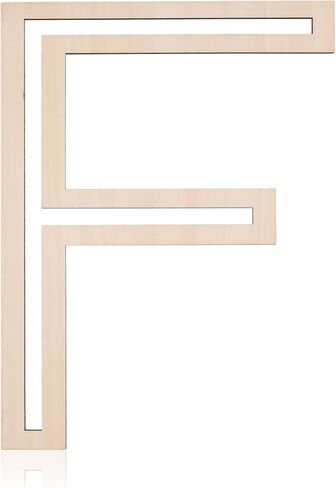 حرف خشبي مقاس 12 بوصة، حروف أبجدية خشبية كبيرة غير مكتملة، حروف خشبية فارغة للحرف اليدوية، ديكور حروف الحائط لتزيين المنزل والحفلات اليدوية (أ) in Kuwait