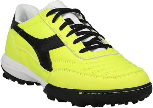 Diadora Calcetto LT Turf Soccer Shoes - Full Grain Leather, Enhanced Cushioning, Anti-Wear Rubber, Synthetic Turf, Optimal Traction and Stability in Kuwait